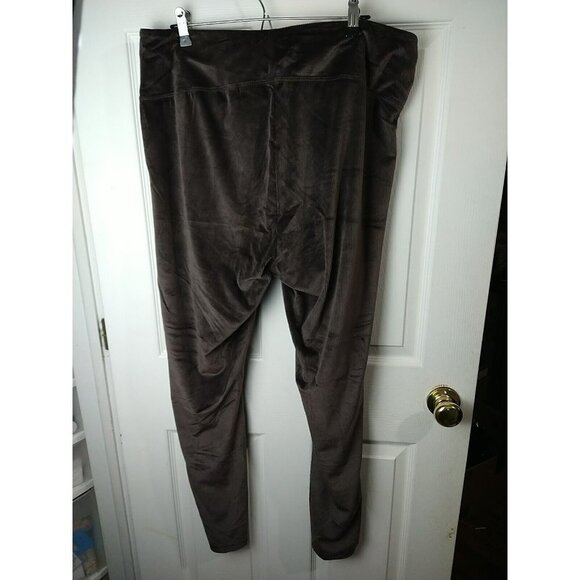 Woman With Control Dark Brow Knit Corduroy Wide Band Pants. Size 1XT - Picture 13 of 13